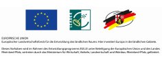 Förderhinweis Projekt "Familienfreundliches Stahlberg"