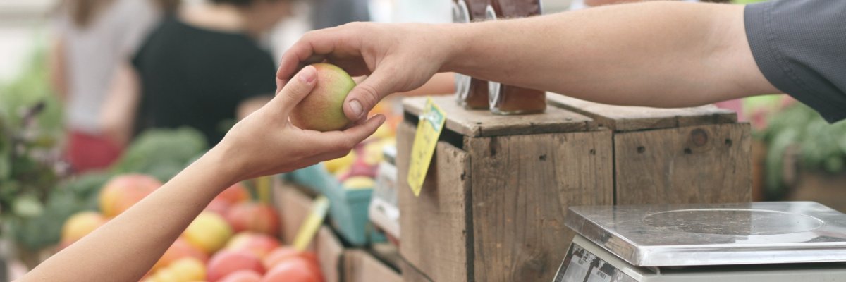 Gemüseverkauf. Symbolfoto von Pixabay