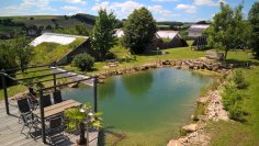 Bio-Solar-Haus Sonnenpark, Außenbereich