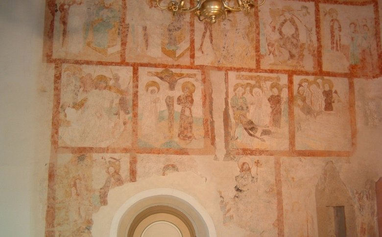 Die historischen Wandmalereien in der Kirche