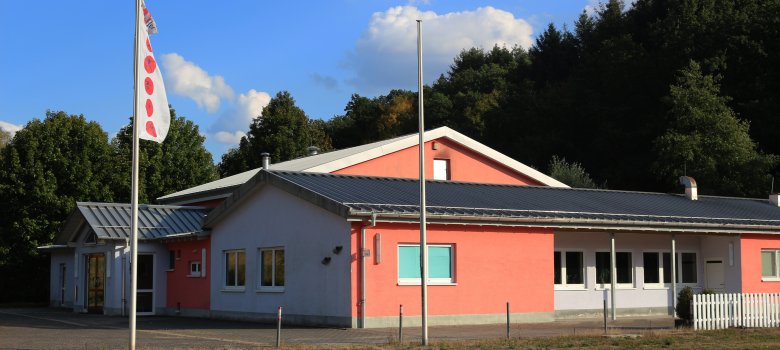 Die Gemeindehalle in Gehrweiler