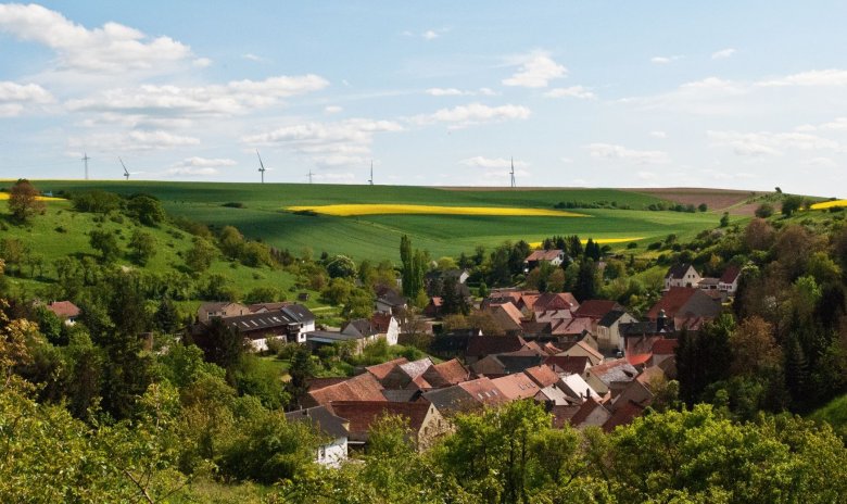 Blick auf Kalkofen