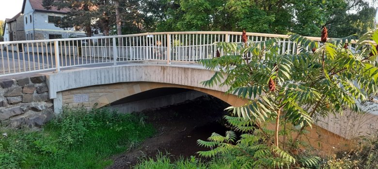 Neue Brücke über den Appelbach