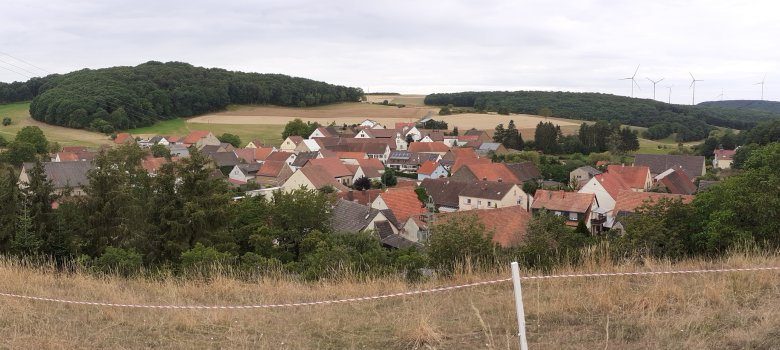 Blick auf Teschenmoschel