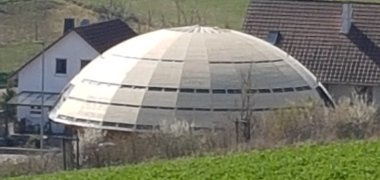 Das Ufo-Haus in Winterborn