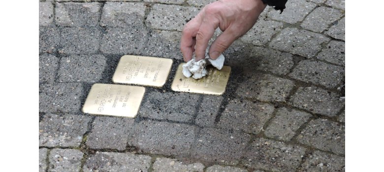 Foto Stolpersteinverlegung Rockenhausen