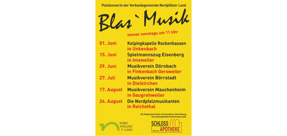 Plakat Blas'Musik 2025