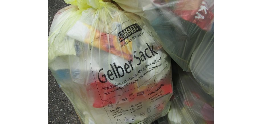 Bild Gelber Sack