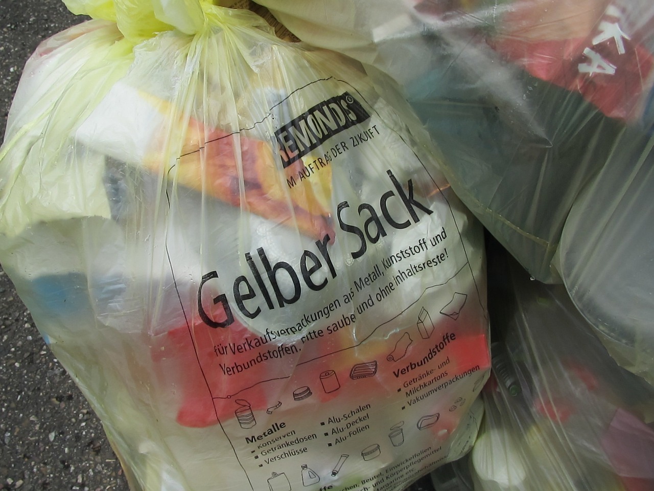 Bild Gelber Sack