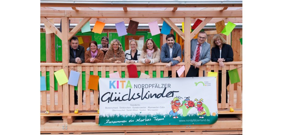 Foto der Eröffnung des Waldwaggons