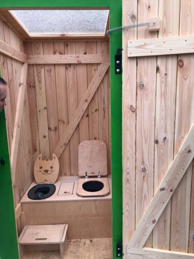 Innenbereich des Waldwaggons