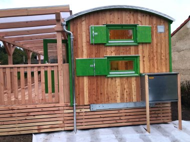 Außenbereich des Waldwaggons