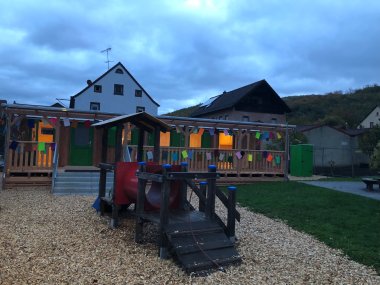 Außenbereich des Waldwaggons