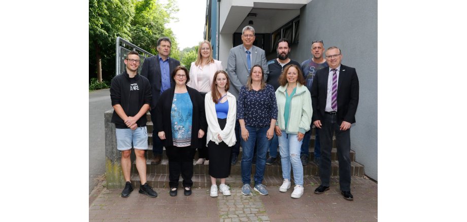 Foto Herzlich willkommen Personal VG NL Juni 2025