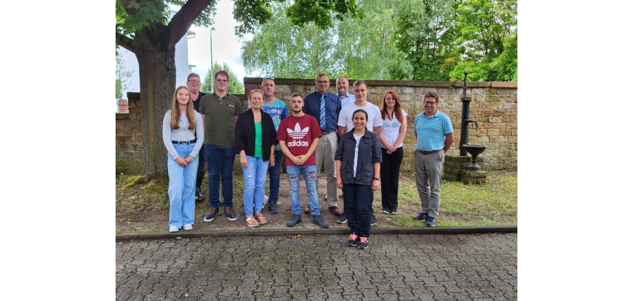 Foto des Personaltermins der Verbandsgemeinde