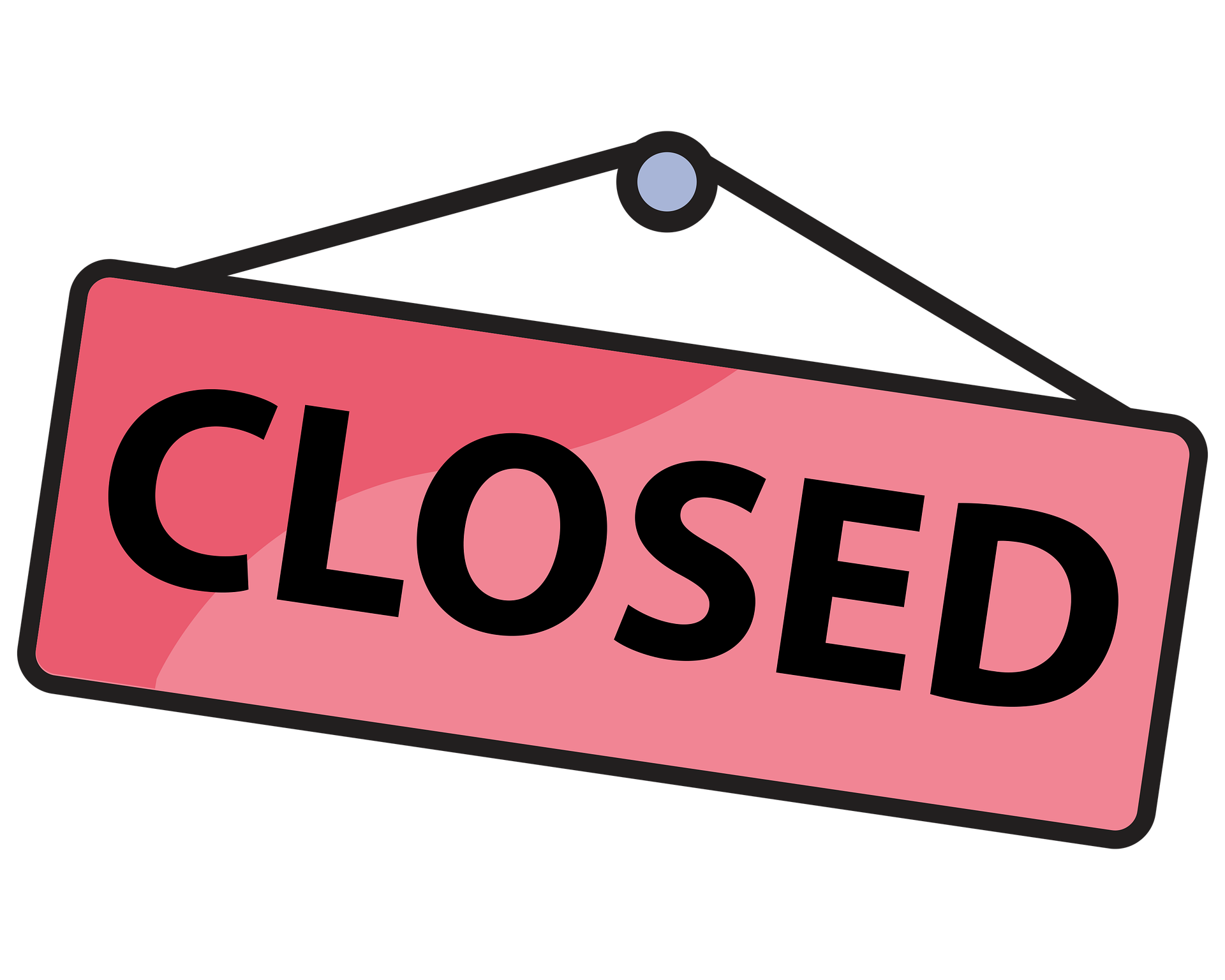 Schild mit der Aufschrift "Closed". Symbolfoto von Pixabay