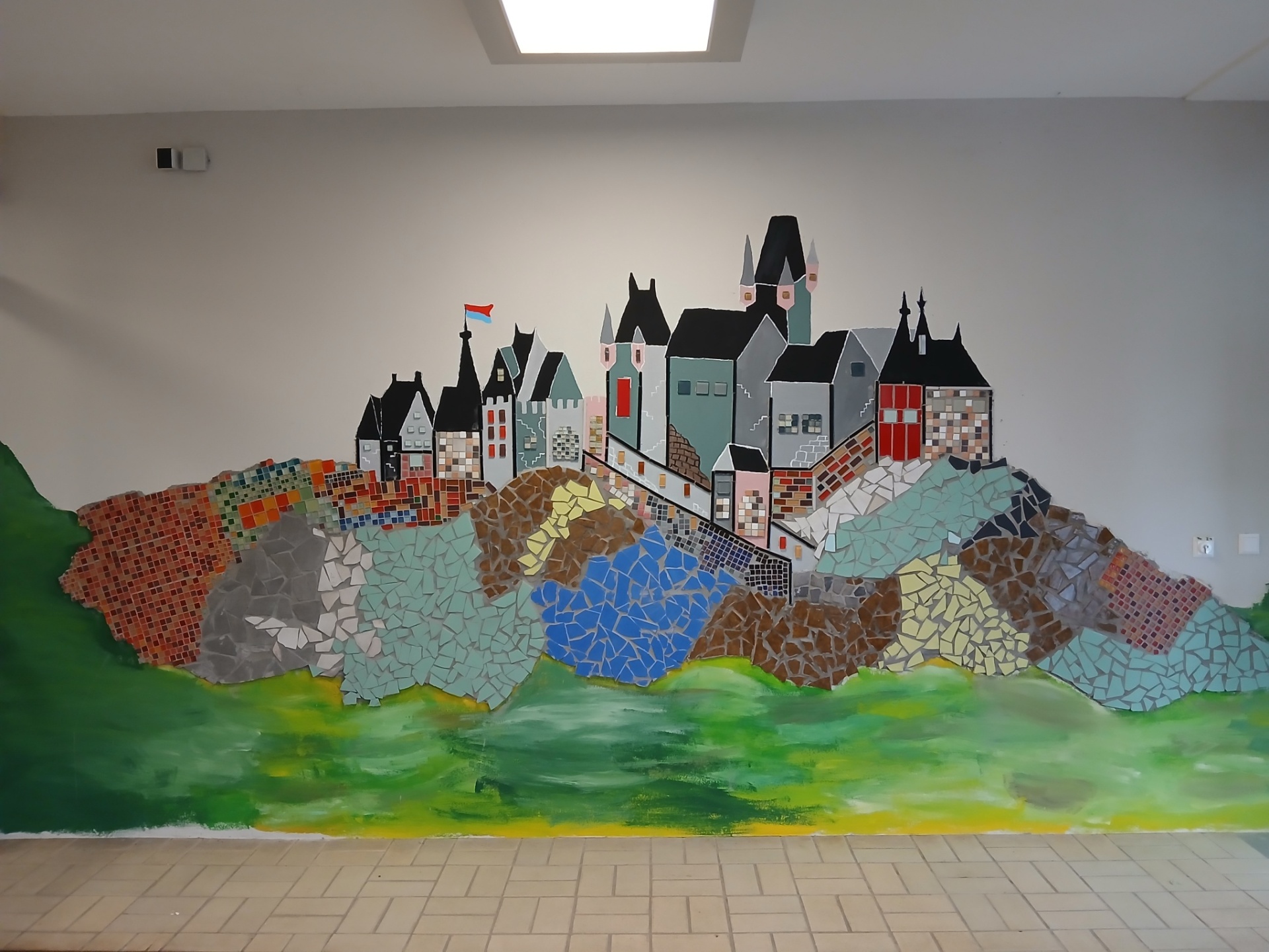 Foto Mosaikburg landsbergschule obermoschel