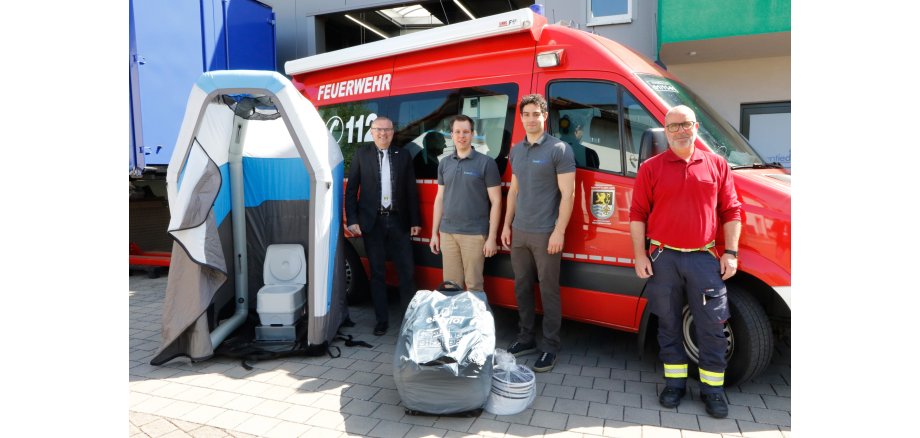Foto mobile Toilette Feuerwehr Nordpfälzer Land