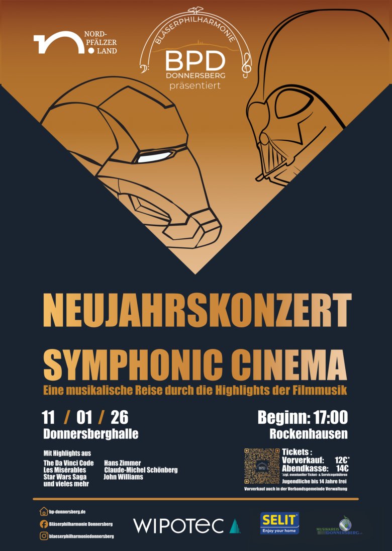 Plakat Neujahrskonzert 2026