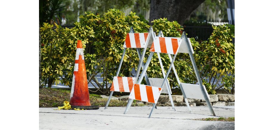 Straßensperrung. Symbolfoto von Pixabay