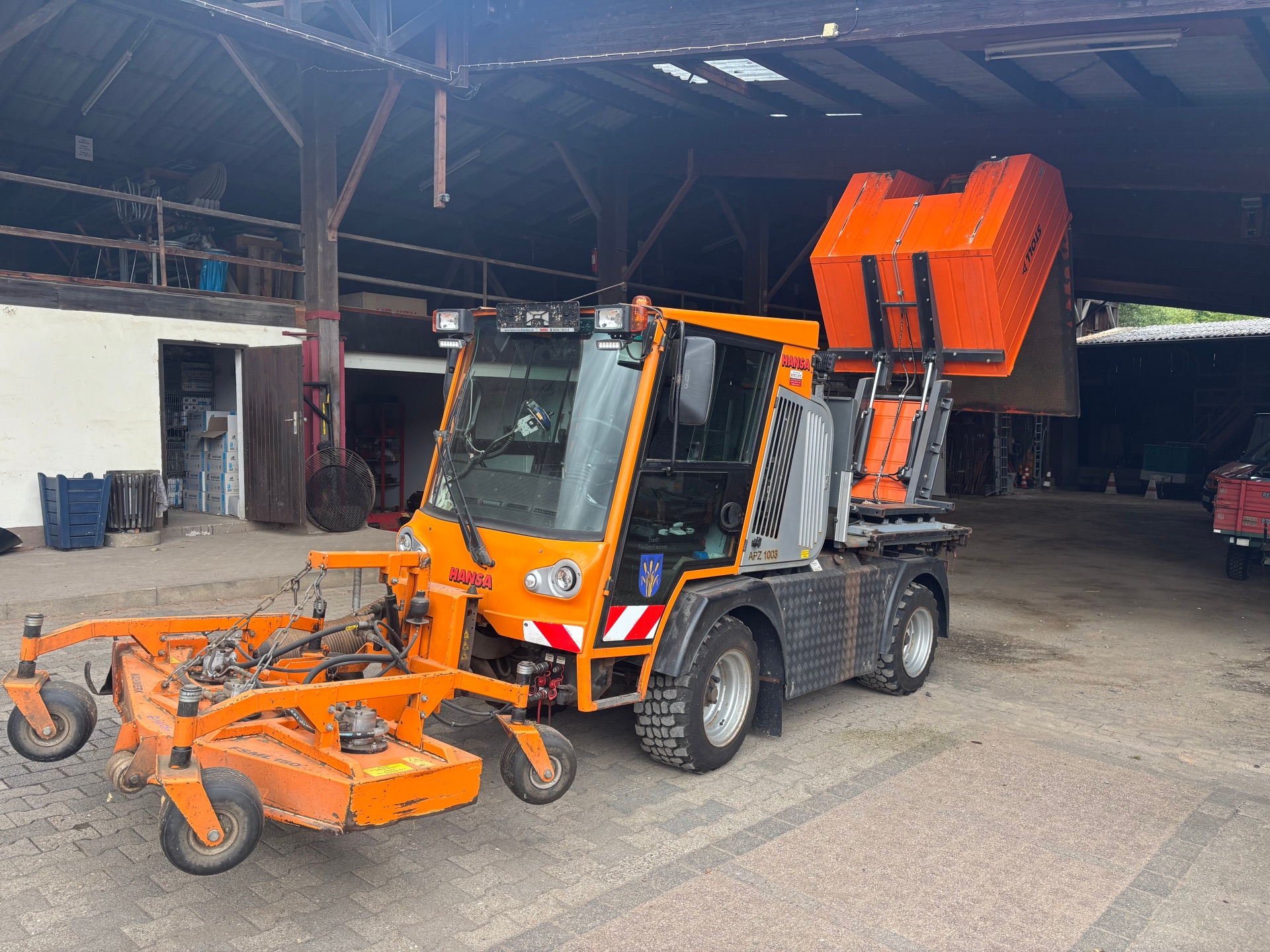 Foto Fahrzeug städtischer Bauhof Rockenhausen