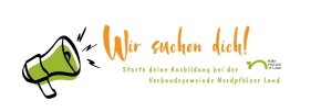 Slogan "Wir suchen dich!"